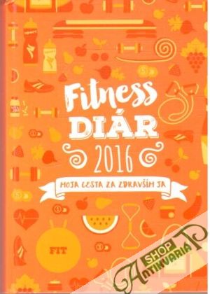 Obal knihy Fitness diár 2016