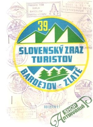 Obal knihy Slovenský zraz turistov Bardejov-Zlaté