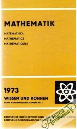 Obal knihy Mathematik - Matematika - Mathematics - Mathématiques