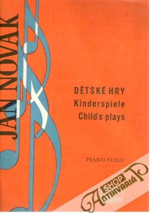 Obal knihy Dětské hry Piano solo