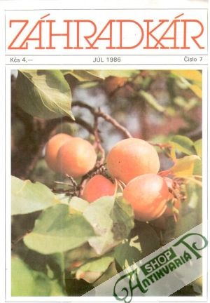 Záhradkár 7/1986 - Kolektív autorov