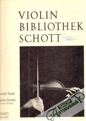 Obal knihy Violin bibliothek schott I.