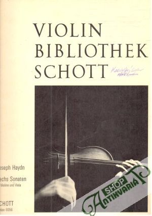 Obal knihy Violin bibliothek schott II.
