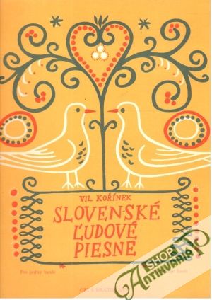 Obal knihy Slovenské ľudové piesne