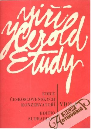 Etudy pro violu - Herold Jiří