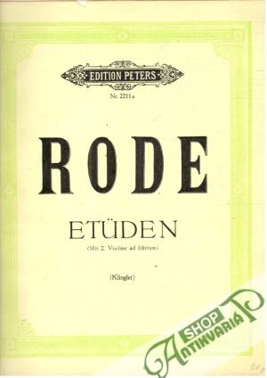 Obal knihy Etuden