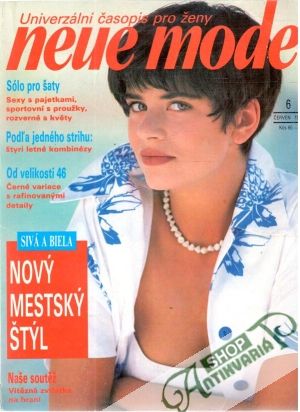 Obal knihy Neue mode 6/1991