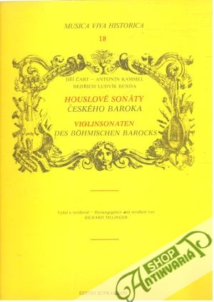 Obal knihy Houslové sonáty českého baroka