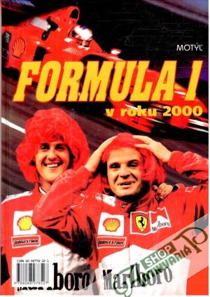 Obal knihy Formula 1 v roku 2000
