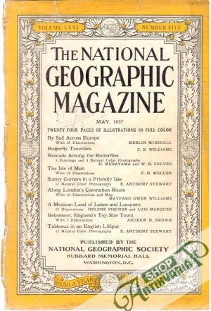 Obal knihy The national geographic magazine 5/1937
