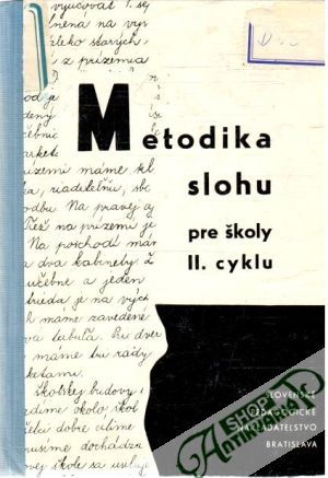 Obal knihy Metodika slohu pre školy II. cyklu