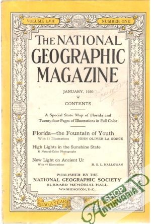 The national geographic magazine 1/1930 - Kolektív autorov