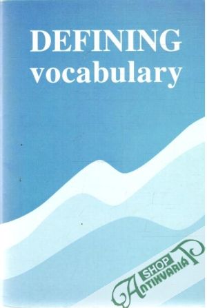 Obal knihy Defining vocabulary