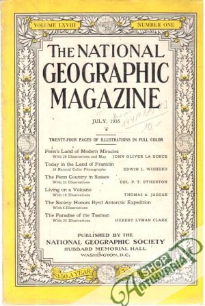 Obal knihy The national geographic magazine 7/1935