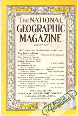 The national geographic magazine 8/1935 - Kolektív autorov