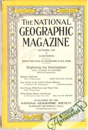 The national geographic magazine 10/1934 - Kolektív autorov