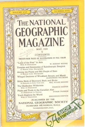 The national geographic magazine 5/1934 - Kolektív autorov