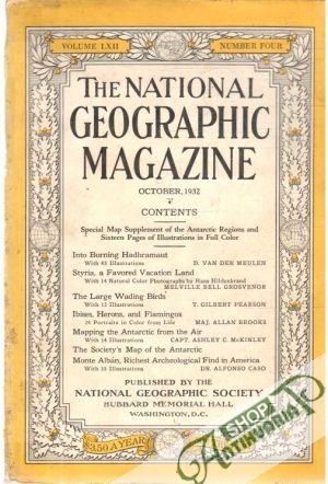 The national geographic magazine 10/1932 - Kolektív autorov