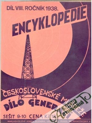 Obal knihy Encyklopedie 9-10, VIII./1938