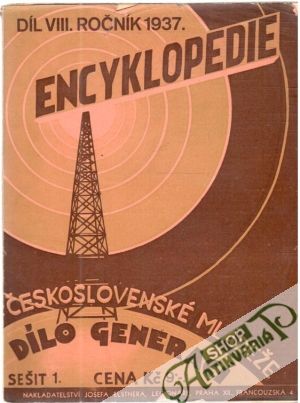 Obal knihy Encyklopedie 1, VIII./1937