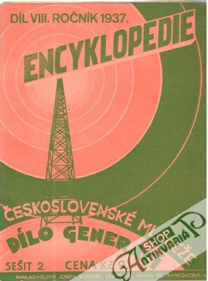 Obal knihy Encyklopedie 2, VIII./1937