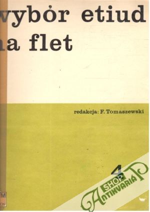 wybór etiud na flet 4 - Tomaszewski F.