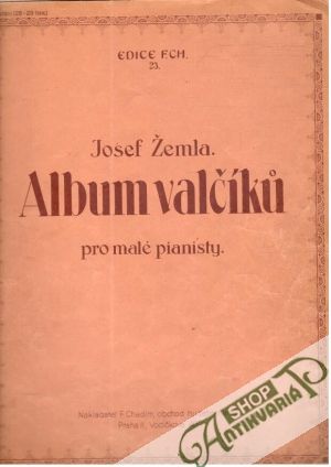 Album valčíků pro malé pianisty - Žemla Josef