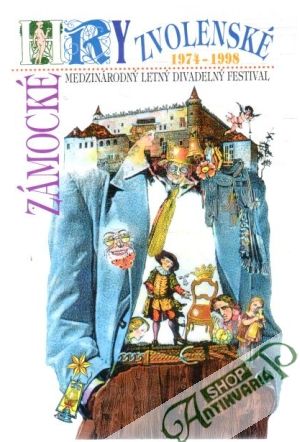 Obal knihy Zámocké hry Zvolenské 1974-1998
