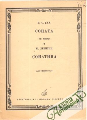 Obal knihy Sonata, Sonatina
