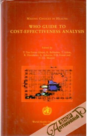 Obal knihy Making choices in health: Who guide to cost-effectiveness analysis