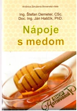 Obal knihy Nápoje s medom