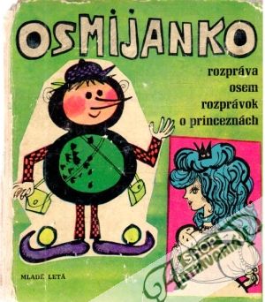 Obal knihy Osmijanko rozpráva osem rozprávok o princeznách