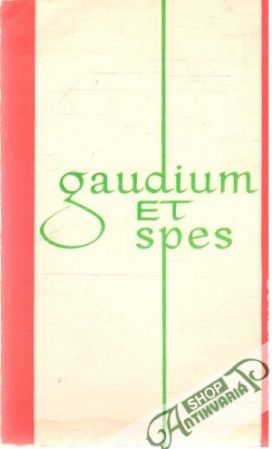 Obal knihy Gaudium et spes