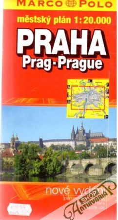 Obal knihy Praha městský plán 1:20.000