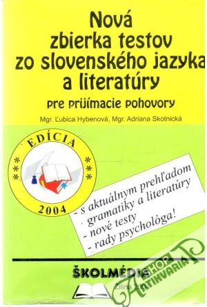 Obal knihy Nová zbierka testov zo slovenského jazyka a literatúry