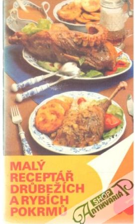 Obal knihy Malý receptář drůbežích a rybích pokrmů 2