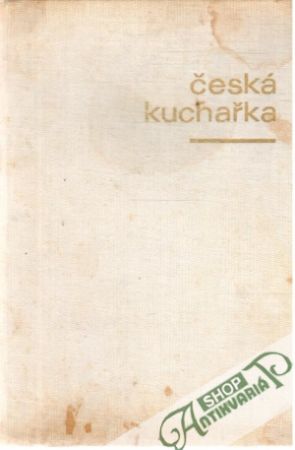 Obal knihy Česká kuchařka