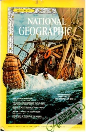 Obal knihy National Geographic 1-12/1971