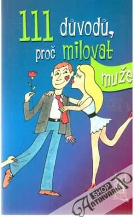 Obal knihy 111 důvodů, proč, milovat muže