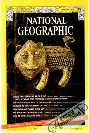 Obal knihy National Geographic 1-12/1974