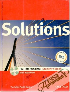 Obal knihy Solutions - Pre-Intermediate student's book