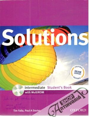 Obal knihy Solutions - Intermediate student's book