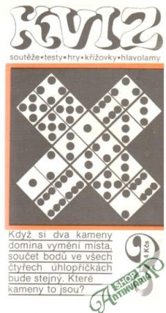 Obal knihy Kviz 1-10/1987