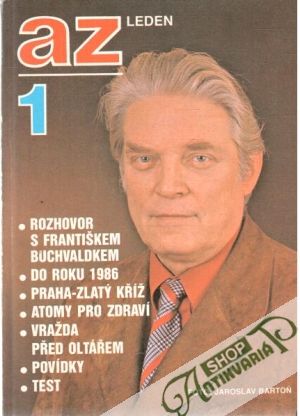Obal knihy AZ magazín 1-12/1986