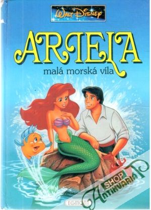 Obal knihy Ariela, malá morská víla