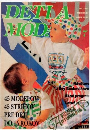 Obal knihy Deti a móda 7/1993