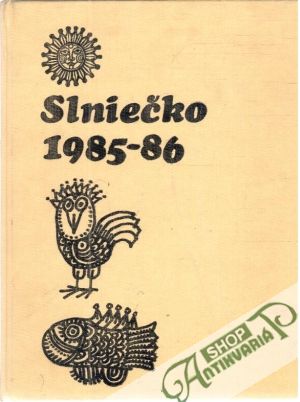 Obal knihy Slniečko 1985-86