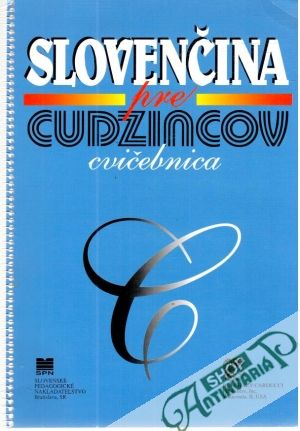 Obal knihy Slovenčina pre cudzincov cvičebnica