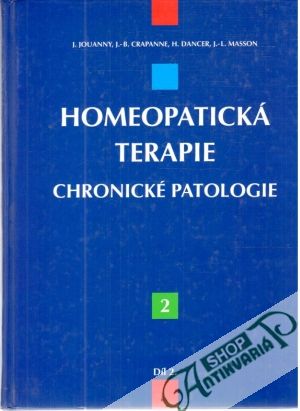 Obal knihy Homeopatická terapie 2. -Chronické patologie