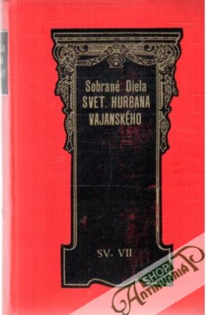 Obal knihy Sobrané diela Svetozára Hurbana Vajanského VII.
